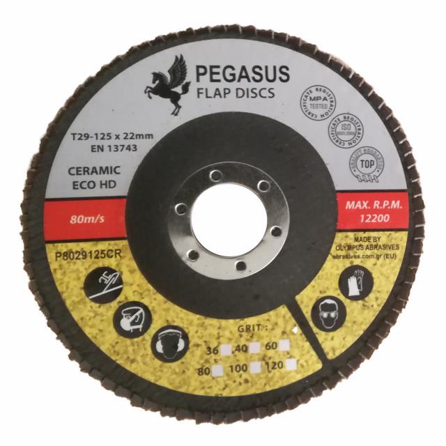 Pegasus Flap Disc P60 hybrid Eco HD 125 mm